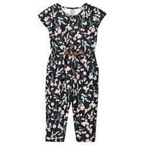 Kardashian KIDS Girl floral spring jumpsuit ROMPER NWT 5T